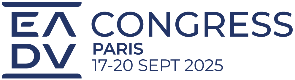 EADV logo type 1 with congress info BLUE